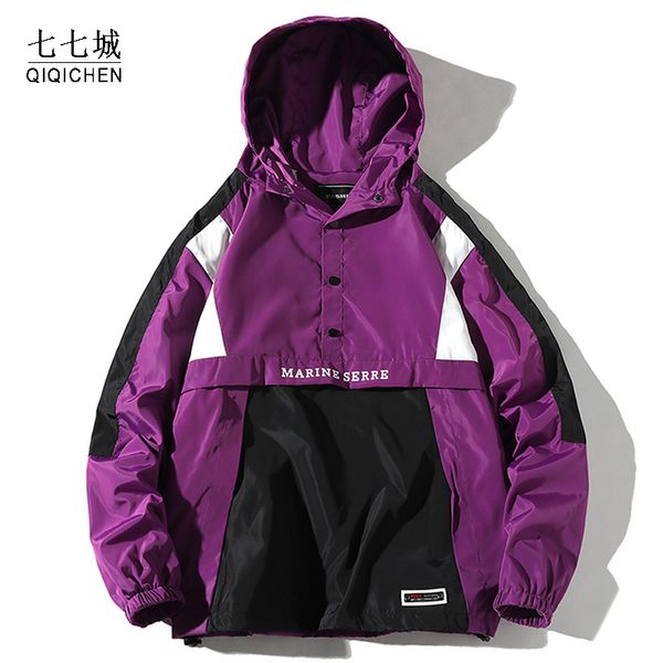 mens harajuku patchwork hooded jacket coats 2020 japanese street vintage hip hop windbreaker korean bomber thin jackets couple, Black;brown
mens harajuku patchwork hooded jacket coats 2020 japanese street vintage hip hop windbreaker korean bomber thin jackets couple, Black;brown