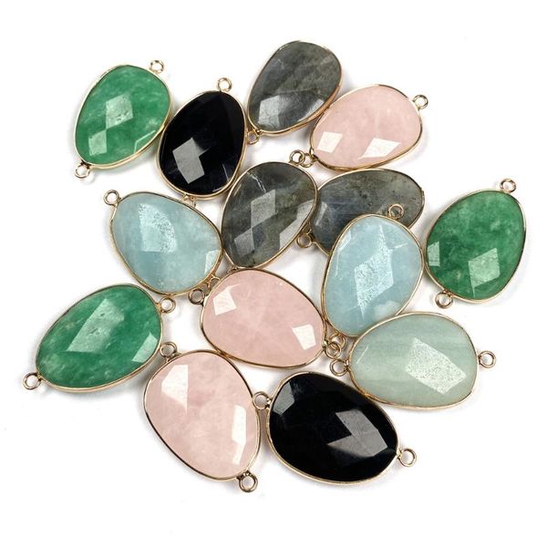 charms irregular cut gold-plated flash labradorites pendant reiki healing natural stone amulet diy jewelry gift size 23x40mm, Bronze;silver
charms irregular cut gold-plated flash labradorites pendant reiki healing natural stone amulet diy jewelry gift size 23x40mm, Bronze;silver