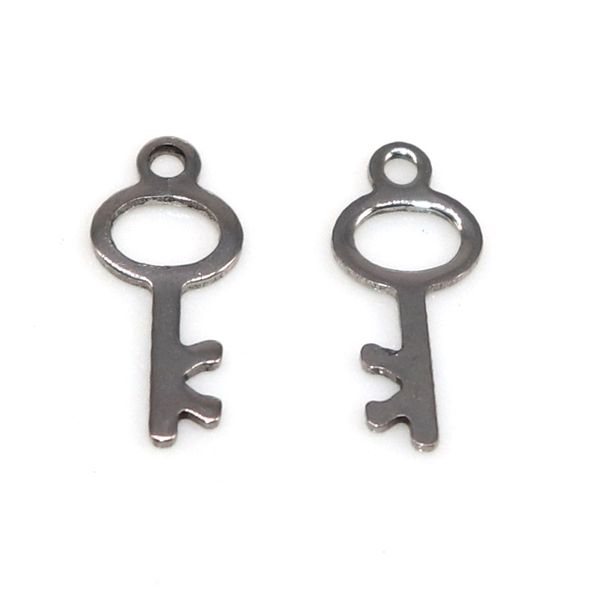 50pcs/lot stainless steel key charm silver plated glossy lock pendant charm for jewelry findings components, Bronze;silver
50pcs/lot stainless steel key charm silver plated glossy lock pendant charm for jewelry findings components, Bronze;silver