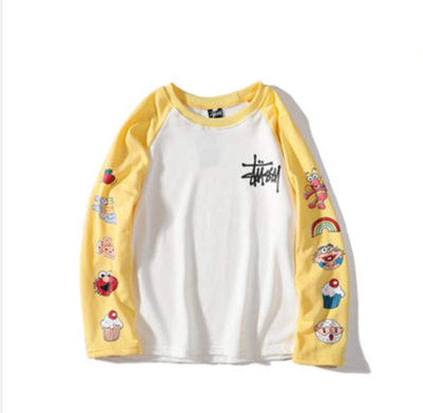 2019 new stussy stushi sesame street joint name explosions long-sleeved t-shirt sweatshirt sweater m-xl high quality, Black
2019 new stussy stushi sesame street joint name explosions long-sleeved t-shirt sweatshirt sweater m-xl high quality, Black
