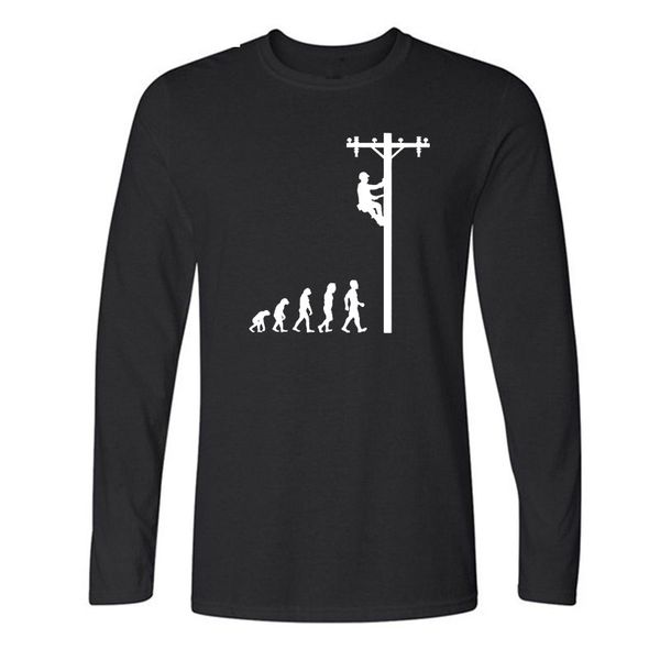 evolution of lineman funny electrician t-shirt birthday cotton long sleeves t shirts causal o-neck tees hip hop oversized
evolution of lineman funny electrician t-shirt birthday cotton long sleeves t shirts causal o-neck tees hip hop oversized