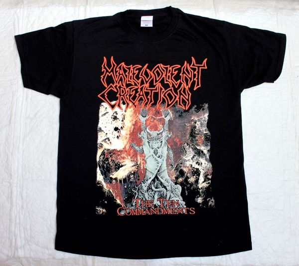 malevolent creation the ten commandments 91 death suffocation new black t-shirt sleeve tee shirt homme t shirt
malevolent creation the ten commandments 91 death suffocation new black t-shirt sleeve tee shirt homme t shirt