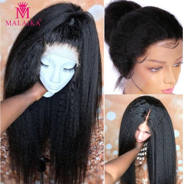 lace wigs malaika kinky straight 13x4 front human hair brazilian virgin for black women 360 frontal full hd transparent wig, Black;brown
lace wigs malaika kinky straight 13x4 front human hair brazilian virgin for black women 360 frontal full hd transparent wig, Black;brown