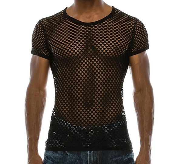 new men's mesh fish net clothing short sleeve perspective mesh men's t-shirt jan23 mx200509, White;black
new men's mesh fish net clothing short sleeve perspective mesh men's t-shirt jan23 mx200509, White;black