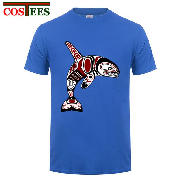 new interesting pattern summer tattoo style haida orca fish t-shirt man tees haida art design men cotton o neck t shirt man
new interesting pattern summer tattoo style haida orca fish t-shirt man tees haida art design men cotton o neck t shirt man