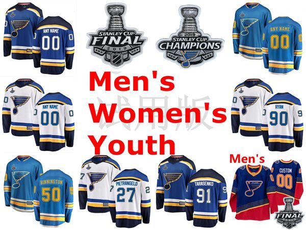 2019 stanley st champions cup луис блюз хоккей джерси тарасенко джерси пьетранджело о'райли binnington пользовательские прошитой, Black;red
2019 stanley st champions cup луис блюз хоккей джерси тарасенко джерси пьетранджело о'райли binnington пользовательские прошитой, Black;red