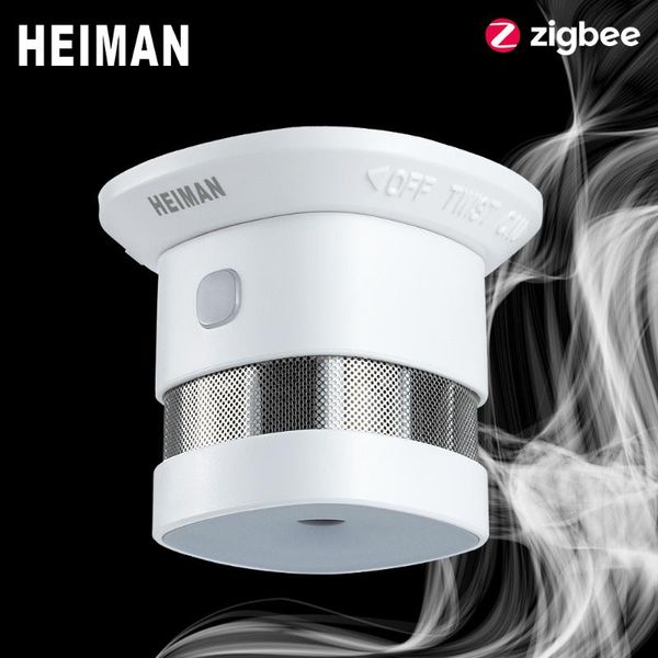 heiman zigbee 3.0 пожарная сигнализация детектор дыма умная домашняя система 2.4 ггц высокая чувствительность предотвращения безопасности да, Black;white
heiman zigbee 3.0 пожарная сигнализация детектор дыма умная домашняя система 2.4 ггц высокая чувствительность предотвращения безопасности да, Black;white