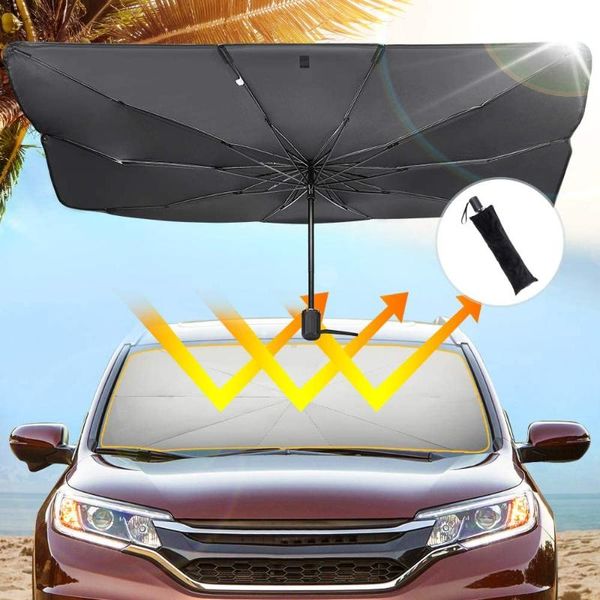 new sedan suv car windshield umbrella car sun umbrella foldable black uv sun shade for front windshield keep cool
new sedan suv car windshield umbrella car sun umbrella foldable black uv sun shade for front windshield keep cool
