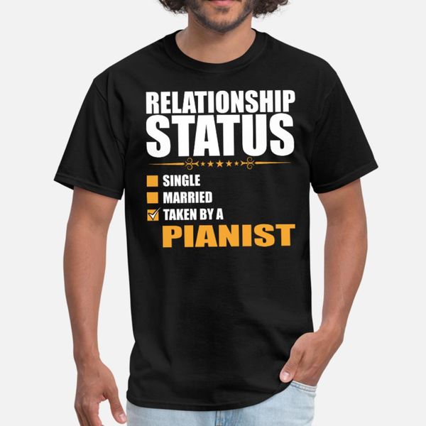 relationship status single married pianist t shirt men customized tee shirt euro size s-3xl vintage graphic authentic summer slim shirt
relationship status single married pianist t shirt men customized tee shirt euro size s-3xl vintage graphic authentic summer slim shirt
