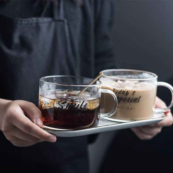 mugs creative chic glass mug letter milk juice water coffee cup crystal transparent handle drinkware lovers couple gifts 500ml
mugs creative chic glass mug letter milk juice water coffee cup crystal transparent handle drinkware lovers couple gifts 500ml
