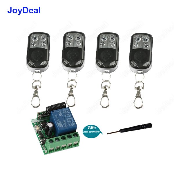 433mhz universal wireless remote control switch dc 12v 1ch relay receiver module and rf transmitter for electronic door lock diy
433mhz universal wireless remote control switch dc 12v 1ch relay receiver module and rf transmitter for electronic door lock diy