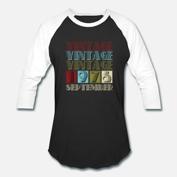 september 1976 42nd birthday t shirt men knitted cotton o-neck basic solid cute humor spring trend shirt
september 1976 42nd birthday t shirt men knitted cotton o-neck basic solid cute humor spring trend shirt
