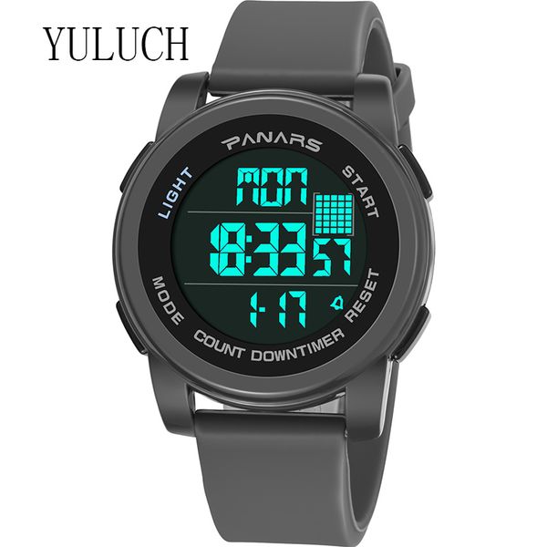 yuluch men luminous weekdisplay swatch boys waterproof digital watch fashion sports student digital, Slivery;brown
yuluch men luminous weekdisplay swatch boys waterproof digital watch fashion sports student digital, Slivery;brown