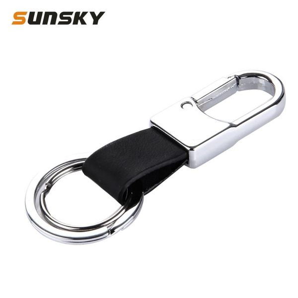 creative personality waist buckle men leather keychain ring ing, Silver 
creative personality waist buckle men leather keychain ring ing, Silver