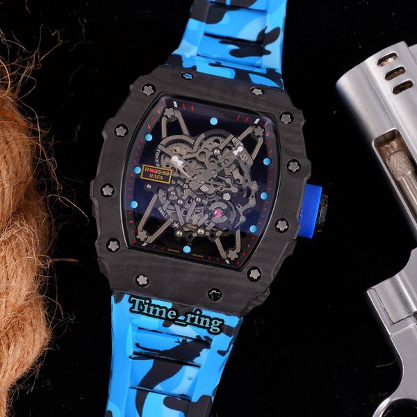 edition rm 35-02 skeleton dial carbon fiber case japan miyota automatic movement rm 35-02 mens watch color rubber strap brand watches, Slivery;brown 
edition rm 35-02 skeleton dial carbon fiber case japan miyota automatic movement rm 35-02 mens watch color rubber strap brand watches, Slivery;brown