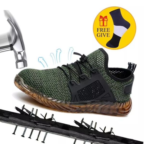 dropshipping indestructible ryder shoes men and women steel toe air safety boots puncture-proof work sneakers breathable shoes, Black
dropshipping indestructible ryder shoes men and women steel toe air safety boots puncture-proof work sneakers breathable shoes, Black