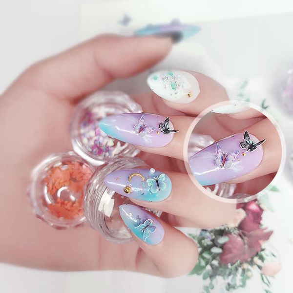 nail art decorations diy butterfly decoration manicure accessories for women lady bride ey669, Silver;gold
nail art decorations diy butterfly decoration manicure accessories for women lady bride ey669, Silver;gold