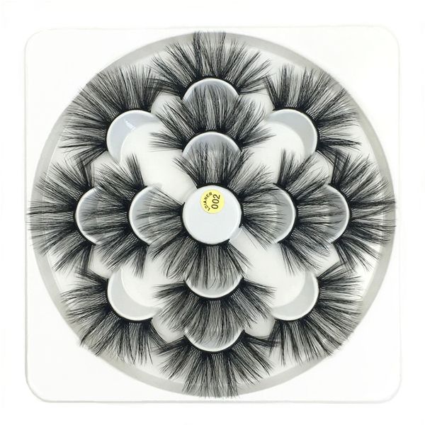 sexysheep 7 pairs 20-25mm natural 3d false eyelashes mink eyelashes thick beautiful lashes makeup tool
sexysheep 7 pairs 20-25mm natural 3d false eyelashes mink eyelashes thick beautiful lashes makeup tool