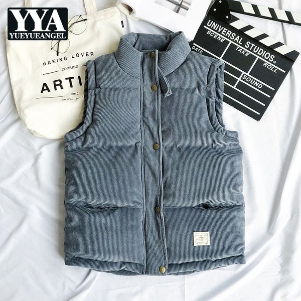 men's vests harajuku corduroy thick warm men vest bf style plus size m-5xl waistcoat winter sleeveless jacket male chalecos para hombre, Black;white
men's vests harajuku corduroy thick warm men vest bf style plus size m-5xl waistcoat winter sleeveless jacket male chalecos para hombre, Black;white