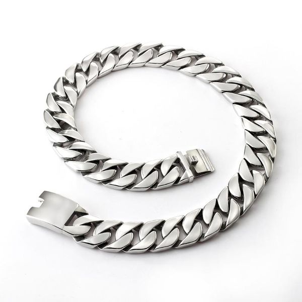never fade stainless steel silver color cuban necklaces chains for mens women's links curb chain gifts jewelry length wholesale
never fade stainless steel silver color cuban necklaces chains for mens women's links curb chain gifts jewelry length wholesale
