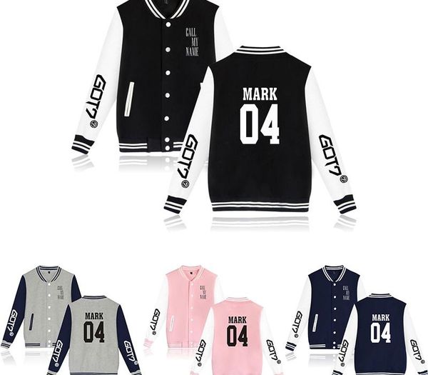 mark 04 got7 kpop baseball jacket coat fashion men women hoodie sweatshirts harajuku long sleeve sport male hoodies jackets, Black;brown
mark 04 got7 kpop baseball jacket coat fashion men women hoodie sweatshirts harajuku long sleeve sport male hoodies jackets, Black;brown