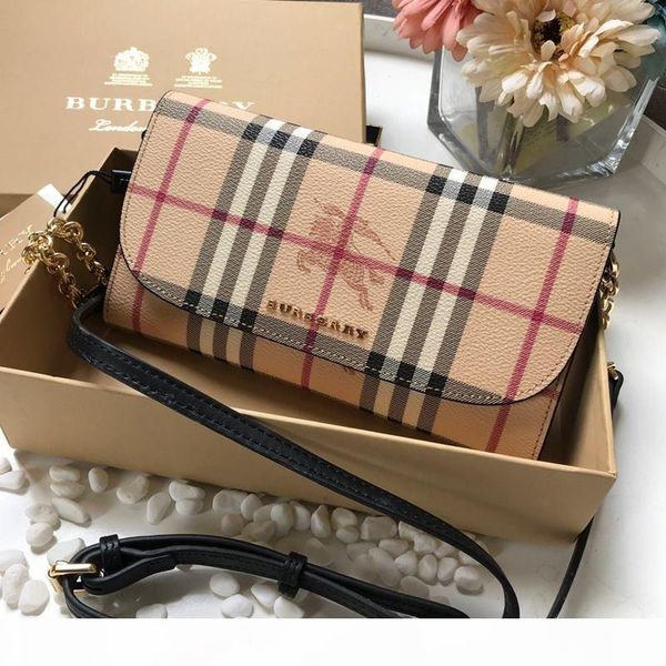 new women vintage check and leather wallet with chain luxury designer bag women wallet chain fashion retro gift size 21.11.4cm, Silver
new women vintage check and leather wallet with chain luxury designer bag women wallet chain fashion retro gift size 21.11.4cm, Silver