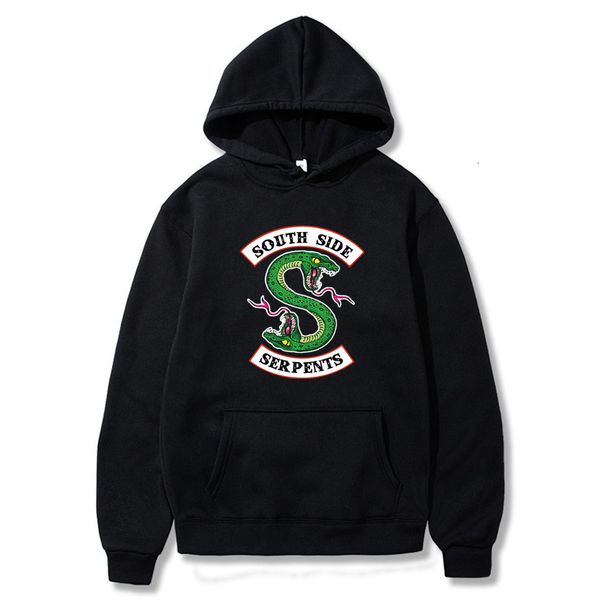 2019 new south side serpents hoodie sweatshirt hip hop streetwear autumn spring hoodies men fashion riverdale hoodie s-xxxl, Black
2019 new south side serpents hoodie sweatshirt hip hop streetwear autumn spring hoodies men fashion riverdale hoodie s-xxxl, Black