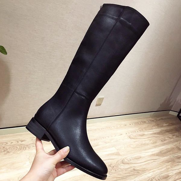 fashion women trending 2020 new round toe mid-calf boots low heels riding boots autumn zippers fur ladies valentine shoes, Black
fashion women trending 2020 new round toe mid-calf boots low heels riding boots autumn zippers fur ladies valentine shoes, Black
