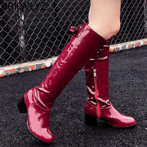 size 35-43 winter over the knee boots women's bow side zip round knee bare boots square heel casual long tube black booties
size 35-43 winter over the knee boots women's bow side zip round knee bare boots square heel casual long tube black booties