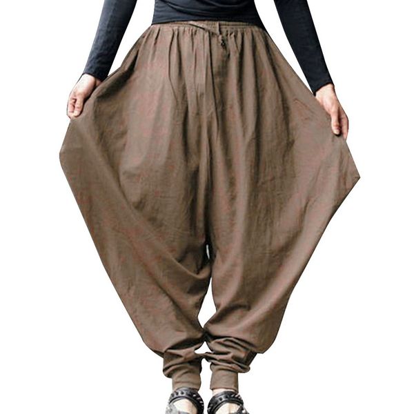 men's pants uefezo men casual mens wide leg vintage joggers solid baggy loose elastic waist harem pencil hip hop trousers, Black
men's pants uefezo men casual mens wide leg vintage joggers solid baggy loose elastic waist harem pencil hip hop trousers, Black