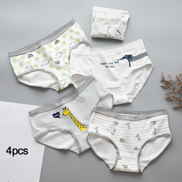 4pcs/lot cotton panties fashion giraffe bear briefs for women lingerie breathable female underwear cute girls underpants, Black;pink
4pcs/lot cotton panties fashion giraffe bear briefs for women lingerie breathable female underwear cute girls underpants, Black;pink