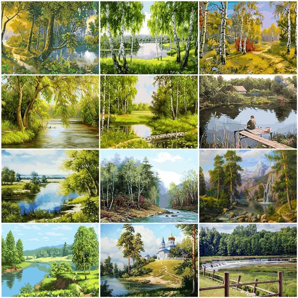 azqsd oil painting by numbers natural scenery acrylic paint home decor diy unframe coloring by numbers forest handpainted gift
azqsd oil painting by numbers natural scenery acrylic paint home decor diy unframe coloring by numbers forest handpainted gift