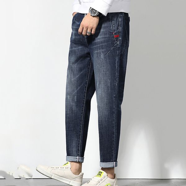 men's jeans large size s-7xl men trousers autumn denim loose harem feet pants elastic waist casual trendy, Blue
men's jeans large size s-7xl men trousers autumn denim loose harem feet pants elastic waist casual trendy, Blue