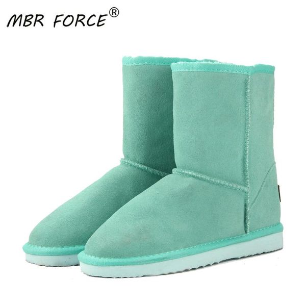 mbr force female classic genuine cowhide leather fur snow boots women mid calf boots warm winter for women large size green lake, Black
mbr force female classic genuine cowhide leather fur snow boots women mid calf boots warm winter for women large size green lake, Black