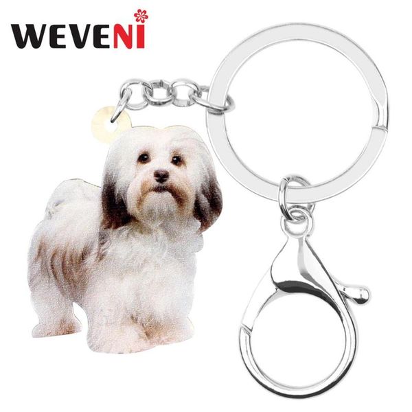 weveni acrylic sweet havanese dog key chains animal pets key ring bag car wallet purse keychains lady girls 2020 new charms gift, Silver
weveni acrylic sweet havanese dog key chains animal pets key ring bag car wallet purse keychains lady girls 2020 new charms gift, Silver