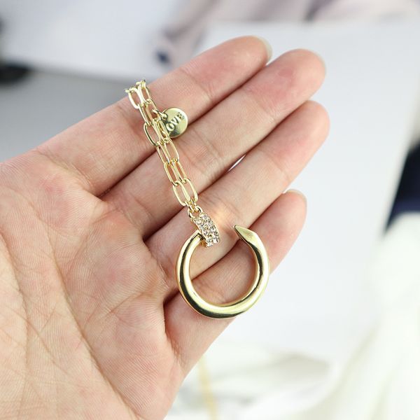 1pc/bag new alloy necklace for women winter pendant jewelry sweater chain ornaments sparkling color flamingo xl0015, Golden;silver
1pc/bag new alloy necklace for women winter pendant jewelry sweater chain ornaments sparkling color flamingo xl0015, Golden;silver