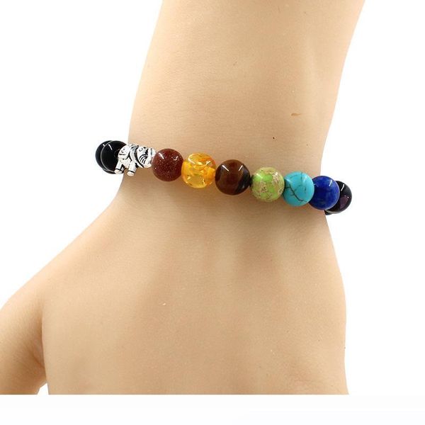 colorful aromatherapy lava stone mala meditation bracelet elephant pendant energy bracelet elastic bracelet support fba drop shipping b344s, Golden;silver
colorful aromatherapy lava stone mala meditation bracelet elephant pendant energy bracelet elastic bracelet support fba drop shipping b344s, Golden;silver
