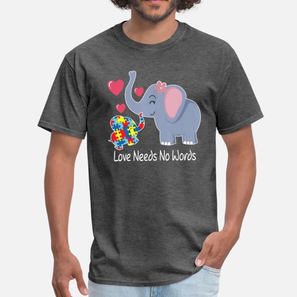 autism awareness love needs no words elephant tee t shirt men character short sleeve o-neck clothes loose new style summer style cool shirt
autism awareness love needs no words elephant tee t shirt men character short sleeve o-neck clothes loose new style summer style cool shirt