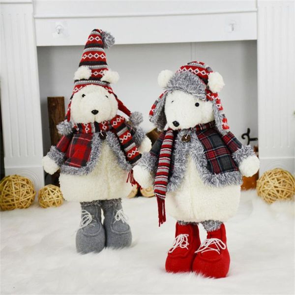 2pcs/lot standing bear toy christmas decorations for home office cute plush bear doll table decor christmas decoration ornaments
2pcs/lot standing bear toy christmas decorations for home office cute plush bear doll table decor christmas decoration ornaments