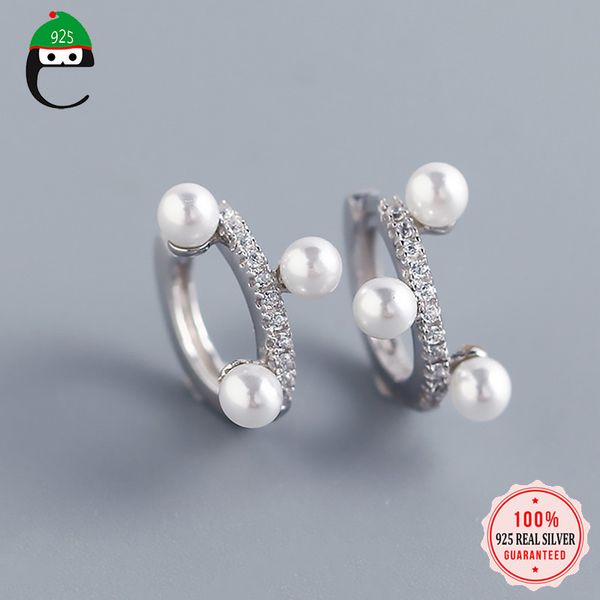 hoop & huggie elfoplatasi real 925 sterling silver minimalist geometric beads cz earring for women wedding party fine s925 jewelry da1585, Golden;silver
hoop & huggie elfoplatasi real 925 sterling silver minimalist geometric beads cz earring for women wedding party fine s925 jewelry da1585, Golden;silver