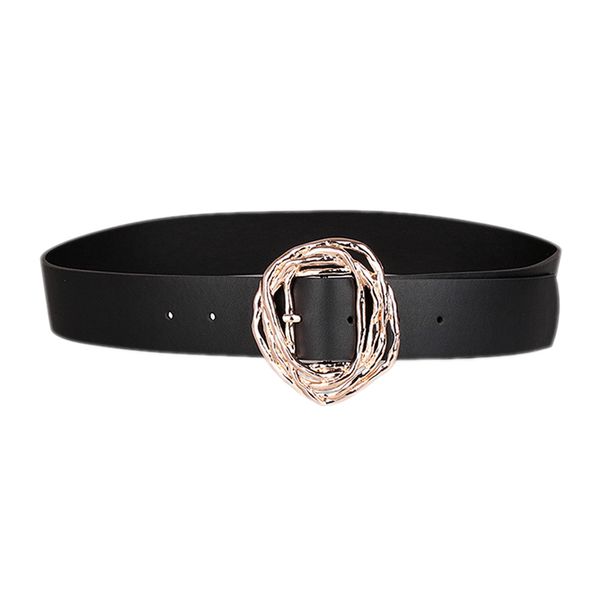european and american rattan irregular buckle women's belt decorative belt, Black;brown
european and american rattan irregular buckle women's belt decorative belt, Black;brown