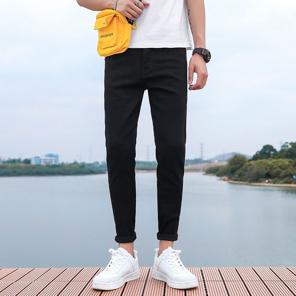 denim men's fashion jeans and jeanstrousers and jeans2020 summer new slim fit straight leg casual ankle-length pants loose all-match pa, Blue
denim men's fashion jeans and jeanstrousers and jeans2020 summer new slim fit straight leg casual ankle-length pants loose all-match pa, Blue