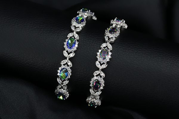 18.5cm model women jewery fashion bracelet set with zircon stones link chains, Golden;silver
18.5cm model women jewery fashion bracelet set with zircon stones link chains, Golden;silver