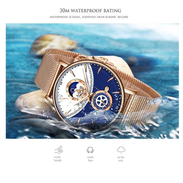 2020 new clock lige women watches simple quartz lady waterproof wristwatch female fashion casual watch, Slivery;brown
2020 new clock lige women watches simple quartz lady waterproof wristwatch female fashion casual watch, Slivery;brown