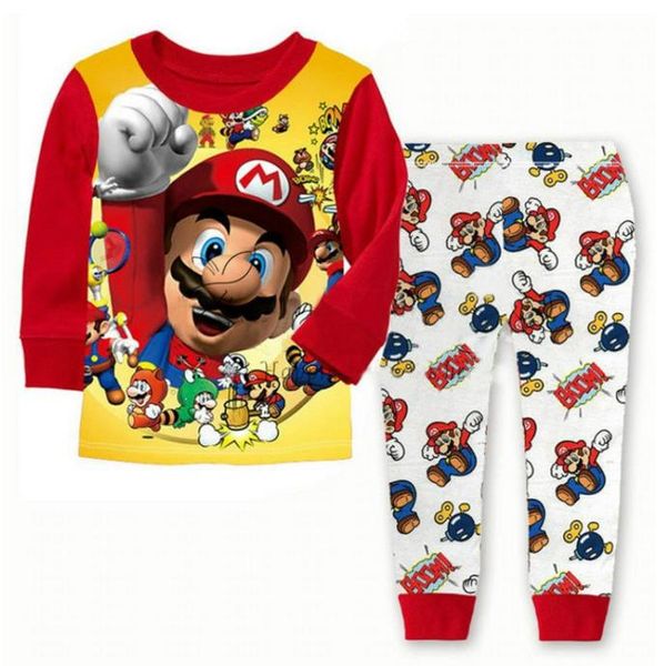low price children's nightgown kids pajama sets cartoon mario pijamas children cotton casual family sleepwear girls cute pajamas, Blue;red
low price children's nightgown kids pajama sets cartoon mario pijamas children cotton casual family sleepwear girls cute pajamas, Blue;red