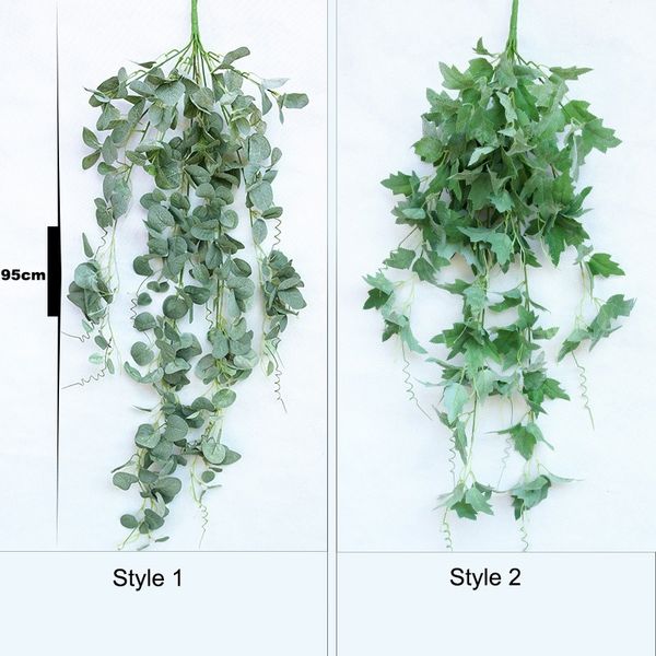 1pc artificial plants fake hanging vine leaves garland home garden party wall decoration
1pc artificial plants fake hanging vine leaves garland home garden party wall decoration
