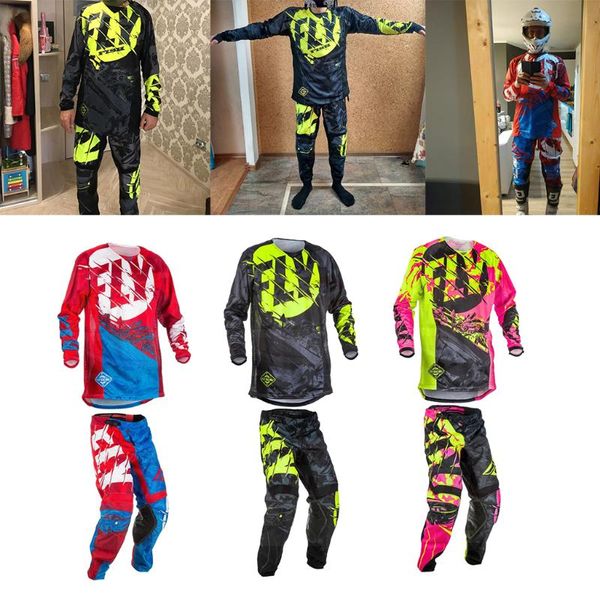 mountain bike protective riding set fish racing atv protective motocross jersey + pants gear bike gear set, Black;blue
mountain bike protective riding set fish racing atv protective motocross jersey + pants gear bike gear set, Black;blue