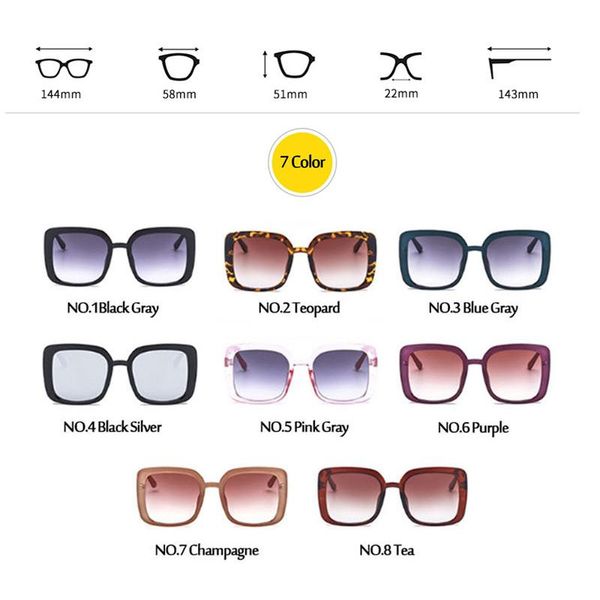 big sunglasses colors oculos beat gradient gafas feminino women mujer street 2019 de leonlion square frame candy sol lprji bdegarden, White;black
big sunglasses colors oculos beat gradient gafas feminino women mujer street 2019 de leonlion square frame candy sol lprji bdegarden, White;black