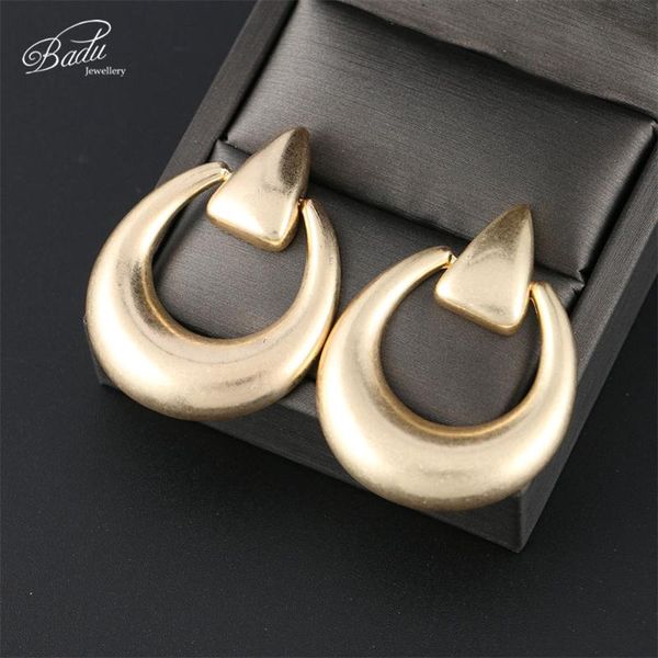badu gold metal stud earrings for women punk fashion jewelry earring twisted earring gift for girls wholesale, Golden;silver
badu gold metal stud earrings for women punk fashion jewelry earring twisted earring gift for girls wholesale, Golden;silver