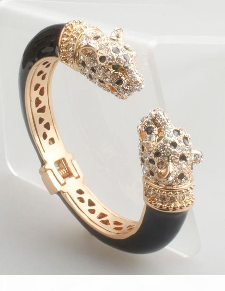 graybirds crystal enamel epoxy animal bangles panther leopard bracelets cuff for women jewelry gb1188, Black
graybirds crystal enamel epoxy animal bangles panther leopard bracelets cuff for women jewelry gb1188, Black